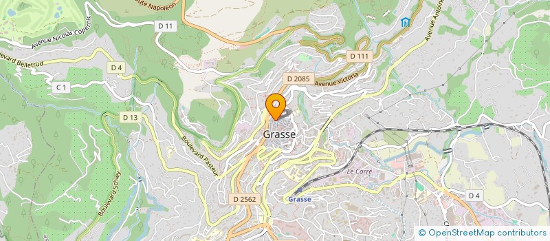 localisation de l'entreprise SOCIETE DES QUATRE COINS à GRASSE