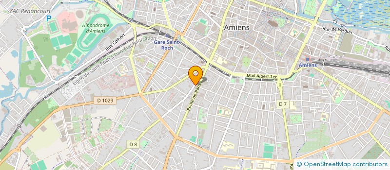 localisation de l'entreprise SOCIETE DES RESTAURANTS MEDITERRANEENS à AMIENS