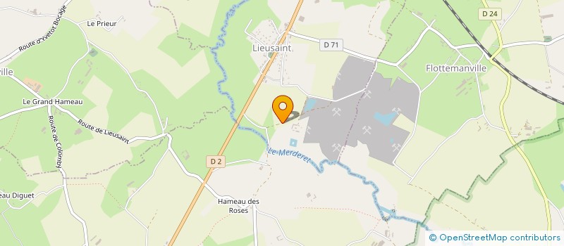localisation de l'entreprise SOCIETE DES SABLIERES DU COTENTIN à LIEUSAINT