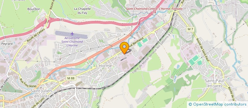 localisation de l'entreprise SOCIETE DES SALAISONS DE L ONZION à L'HORME