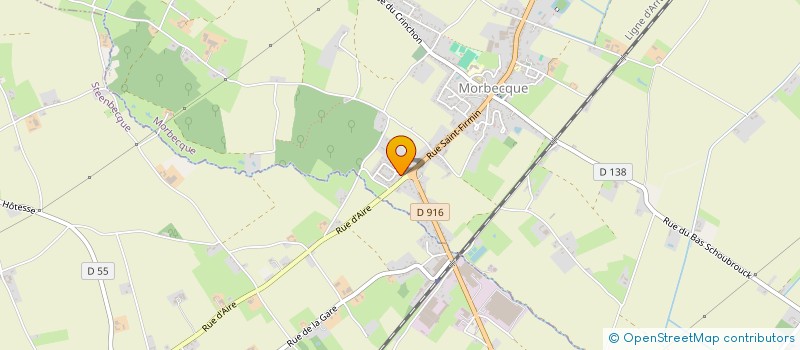 localisation de l'entreprise SOCIETE DES SERENICULTEURS ET OISELEURS D'HAZEBROUCK  HAZEBROUCK