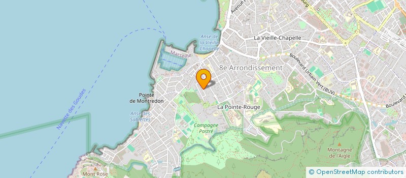localisation de l'entreprise SOCIETE DES SERRES DE LA MADONE à MARSEILLE