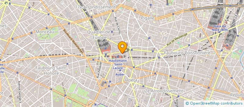 localisation de l'entreprise SOCIETE DES SPECTACLES LUMBROSO  PARIS