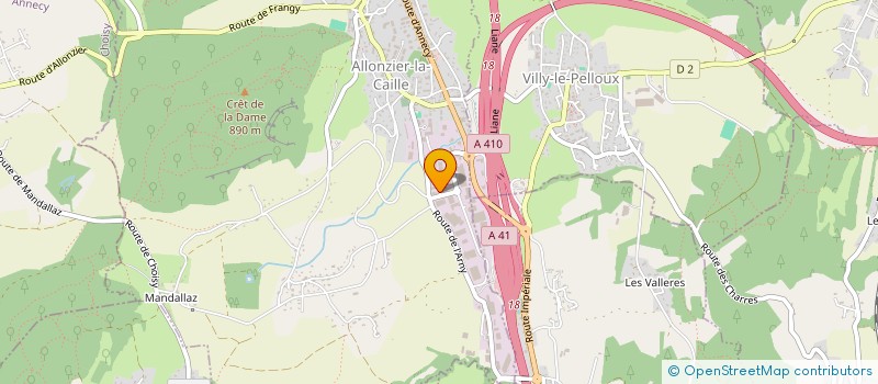 localisation de l'entreprise SOCIETE DES TECHNIQUES D'IMPREGNATION PAR INJECTION à ALLONZIER-LA-CAILLE