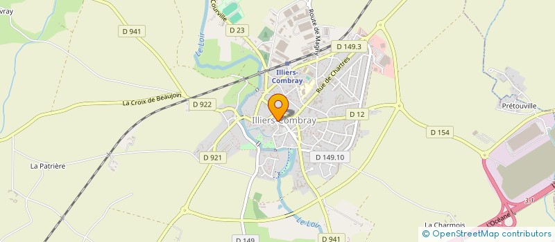 localisation de l'entreprise SOCIETE DES TEINTURERIES R LIZE à ILLIERS-COMBRAY