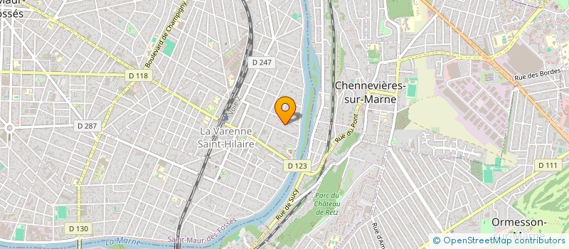 localisation de l'entreprise SOCIETE DES TENNIS COUVERTS à SAINT-MAUR-DES-FOSSES