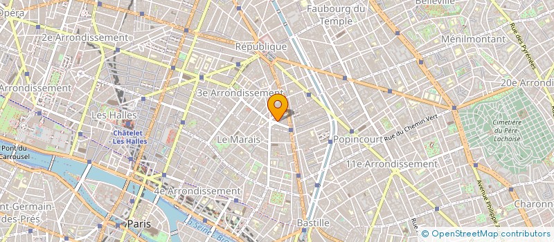 localisation de l'entreprise SOCIETE DES TEXTILES JEAN BERNARD à PARIS
