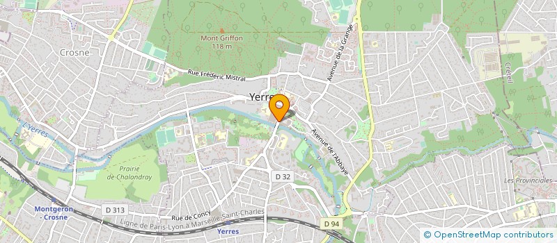 localisation de l'entreprise SOCIETE DES THEATRES DU VAL D YERRES  YERRES