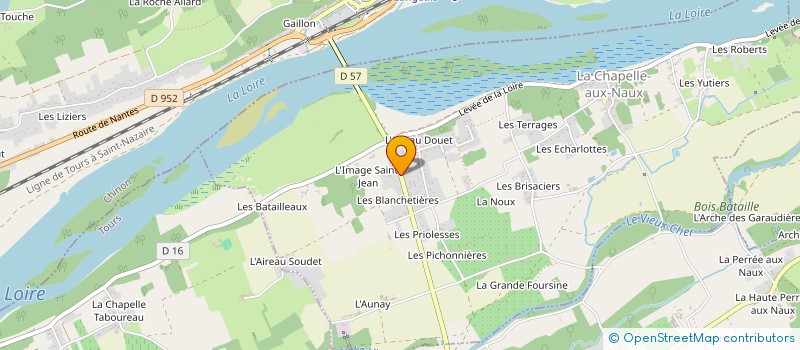 localisation de l'entreprise SOCIETE DES TRANSPORTS ANDRE GUY  LA CHAPELLE-AUX-NAUX