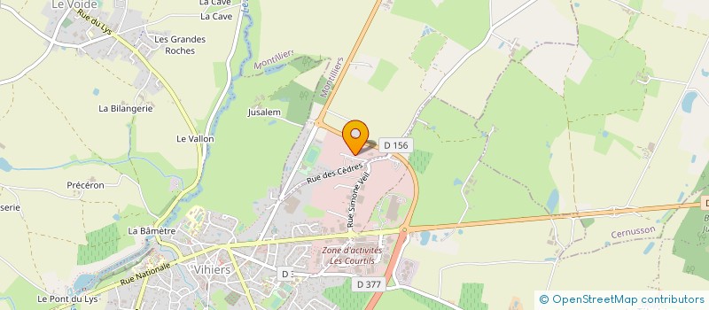 localisation de l'entreprise SOCIETE DES TRANSPORTS ANGEVINS à MONTILLIERS