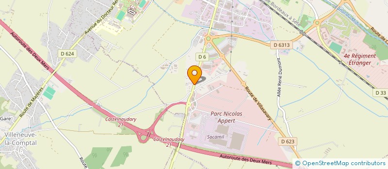 localisation de l'entreprise SOCIETE DES TRANSPORTS BESOMBES à CASTELNAUDARY