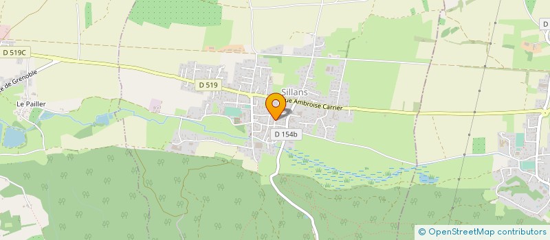 localisation de l'entreprise SOCIETE DES TRANSPORTS CLUZEL à SILLANS