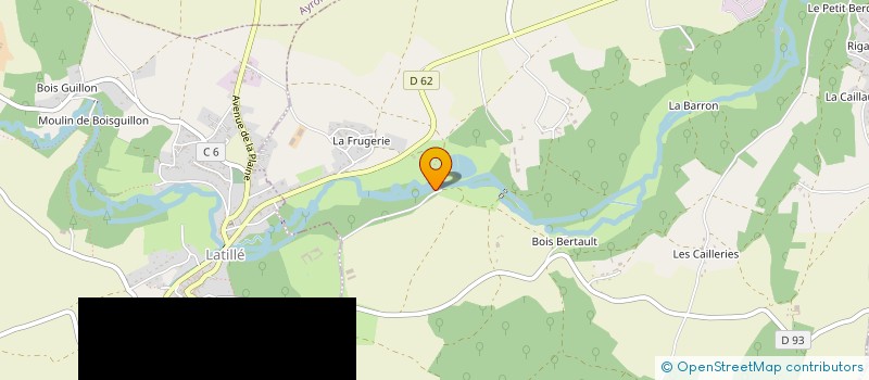 localisation de l'entreprise SOCIETE DES TRANSPORTS CORA  MAILLE