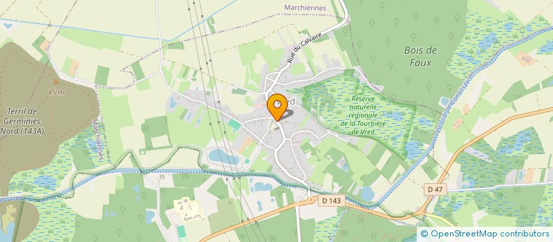 localisation de l'entreprise SOCIETE DES TRANSPORTS DESCATOIRE à VRED
