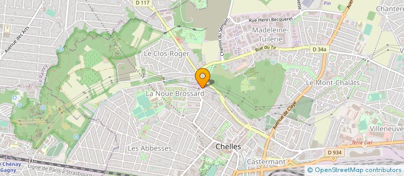 localisation de l'entreprise SOCIETE DES TRANSPORTS DU BASSIN CHELLOIS à CHELLES