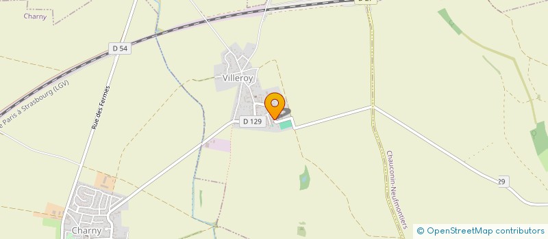 localisation de l'entreprise SOCIETE DES TRANSPORTS GOLTAIE  VILLEROY