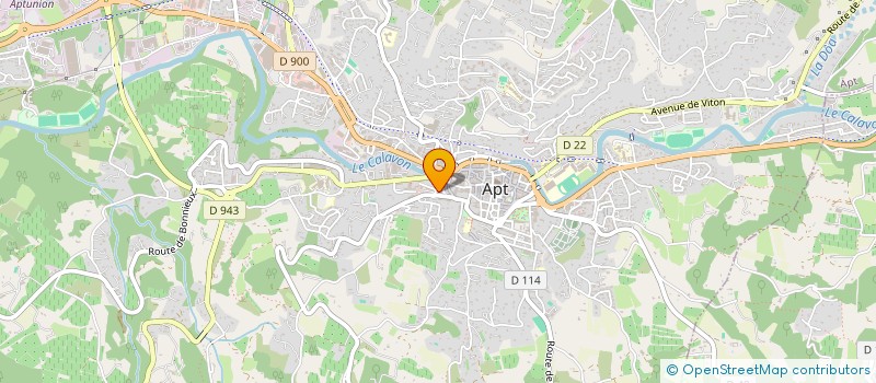 localisation de l'entreprise SOCIETE DES TRANSPORTS LE GALL  APT