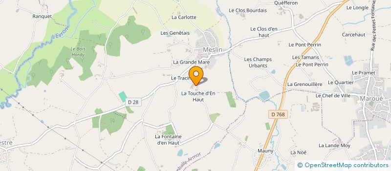 localisation de l'entreprise SOCIETE DES TRANSPORTS LEON RENARD à LAMBALLE-ARMOR