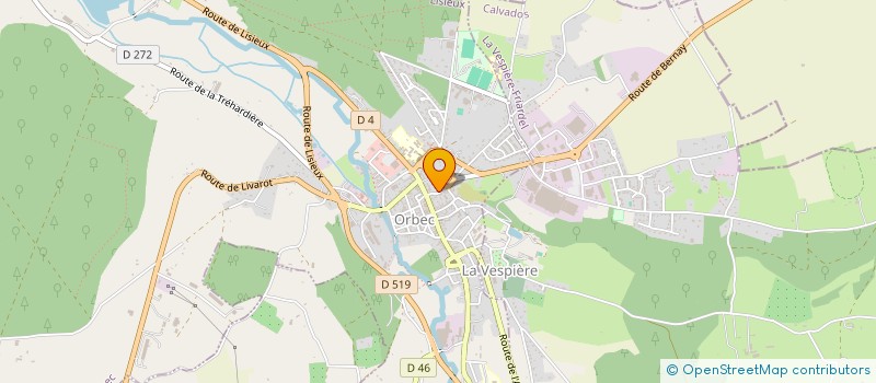 localisation de l'entreprise SOCIETE DES TRANSPORTS LIVAROTAIS à LIVAROT-PAYS-D'AUGE