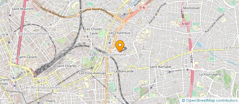 localisation de l'entreprise SOCIETE DES TRANSPORTS PANAVELLO à MARSEILLE