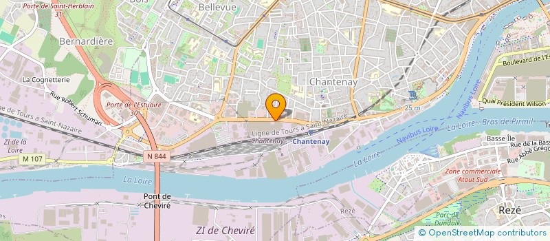 localisation de l'entreprise SOCIETE DES TRANSPORTS PAR AUTOCARS DE L OUEST PAYS DE LA LOIRE à NANTES