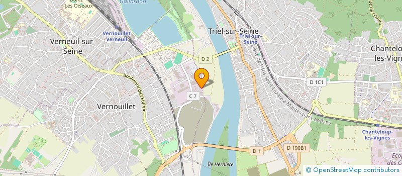 localisation de l'entreprise SOCIETE DES TRANSPORTS ROUTIERS VERNOLITAINS à VERNOUILLET