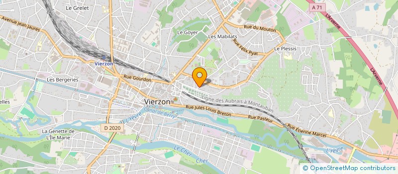 localisation de l'entreprise SOCIETE DES TRANSPORTS URBAINS DE VIERZON à ORLEANS