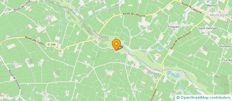 localisation de l'entreprise SOCIETE DES TRAVAUX VITICOLES SAINT EMILIONNAIS à SAINT-EMILION