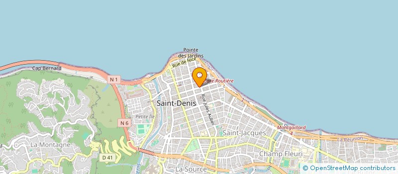 localisation de l'entreprise SOCIETE DES TROIS à SAINT-DENIS