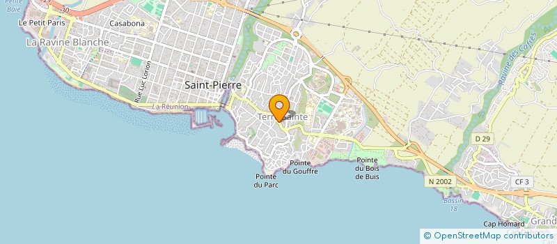localisation de l'entreprise SOCIETE DES TROIS AS à SAINT-PIERRE