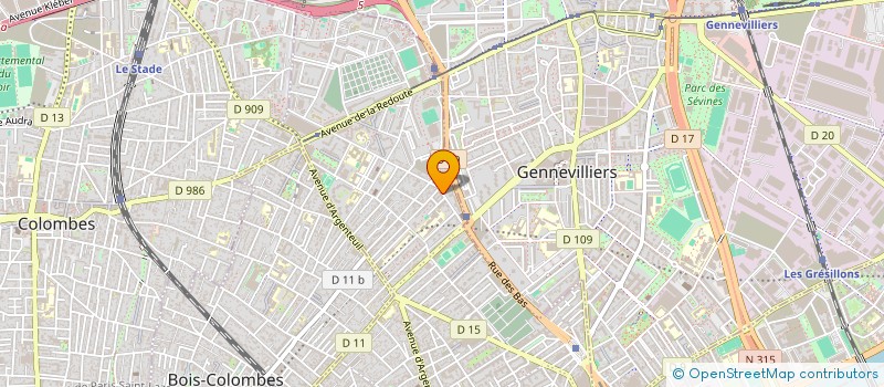 localisation de l'entreprise SOCIETE DES VIANDES ASNIEROISES à ASNIERES-SUR-SEINE