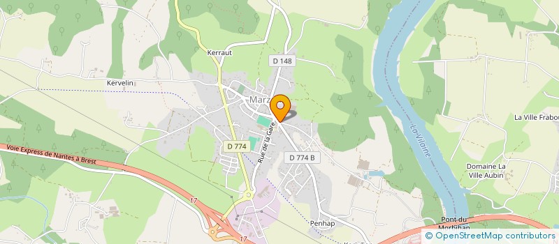localisation de l'entreprise SOCIETE DES VIANDES DE BASSE VILAINE à MARZAN