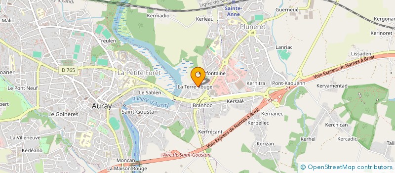 localisation de l'entreprise SOCIETE DES VIANDES DU MINIOU à PLUNERET