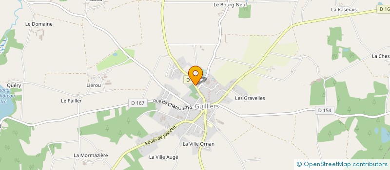 localisation de l'entreprise SOCIETE DES VIANDES DU PORHOET à LA TRINITE-PORHOET