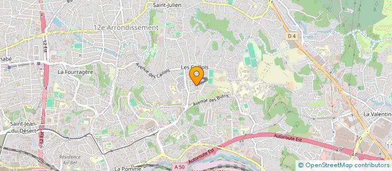 localisation de l'entreprise SOCIETE DES VIANDES PROVENCALES à MARSEILLE