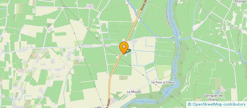 localisation de l'entreprise SOCIETE DES VINS DE MALIJAY  JONQUIERES