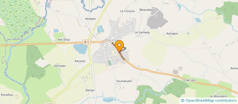 localisation de l'entreprise SOCIETE DES VOLAILLES DE PLOURAY à PLOURAY