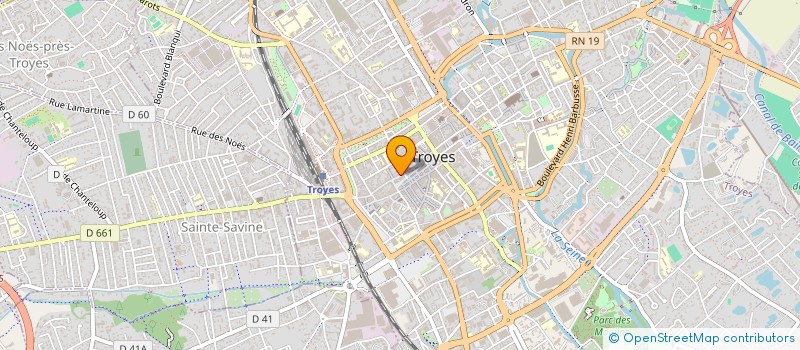 localisation de l'entreprise SOCIETE DESBRANCHES à TROYES