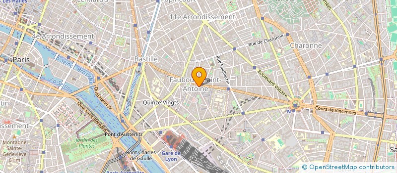 localisation de l'entreprise SOCIETE DESGRANGES  PARIS