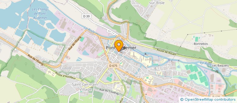 localisation de l'entreprise SOCIETE DESRUES PASCAL à PONT-AUDEMER