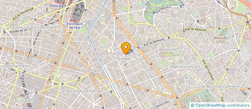 localisation de l'entreprise SOCIETE DETAILLANT VOLAILLER à PARIS 10