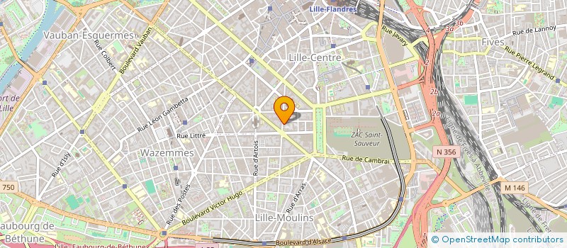 localisation de l'entreprise SOCIETE DEVELOPPEMENT ET COMMERCE à LILLE