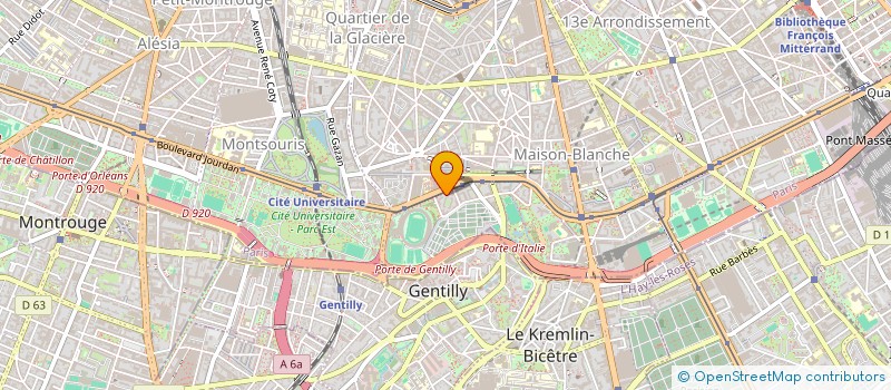 localisation de l'entreprise SOCIETE DIAGNE à PARIS