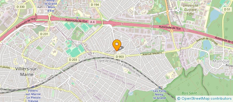 localisation de l'entreprise SOCIETE DIAKITE TRANSPORT  NOISY-LE-GRAND