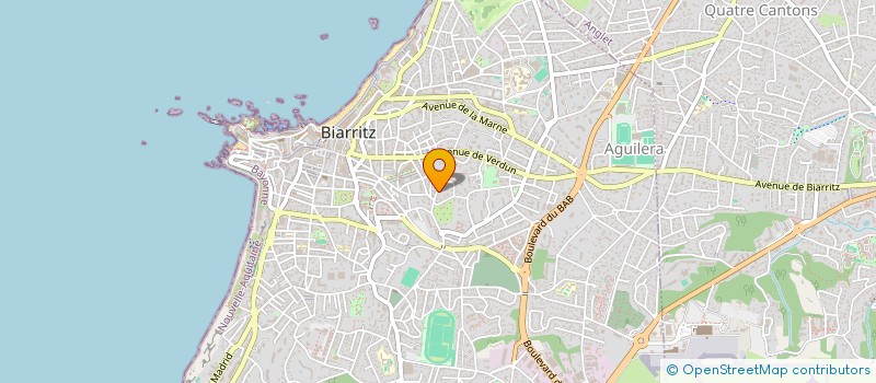 localisation de l'entreprise SOCIETE DIANE à BIARRITZ