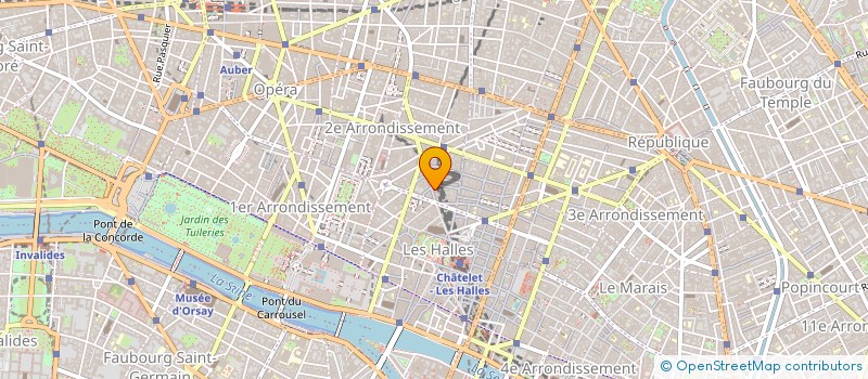 localisation de l'entreprise SOCIETE DIFFUSION CHAUSSURES ACCESSOIRES DE MODE à PARIS