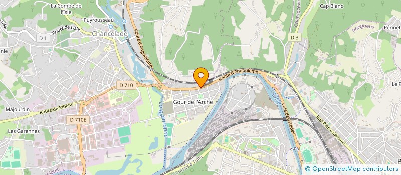 localisation de l'entreprise SOCIETE DIFFUSION DE MATERIAUX à PERIGUEUX