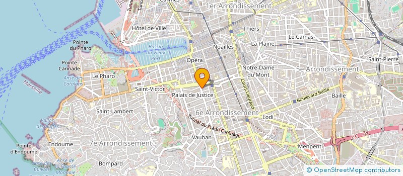 localisation de l'entreprise SOCIETE DIFFUSION MATERIEL BIJOUTERIE à MARSEILLE