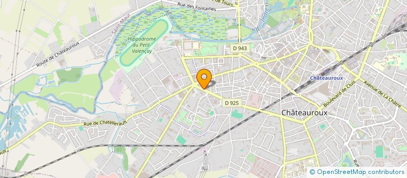 localisation de l'entreprise SOCIETE DIFOMAT à CHATEAUROUX
