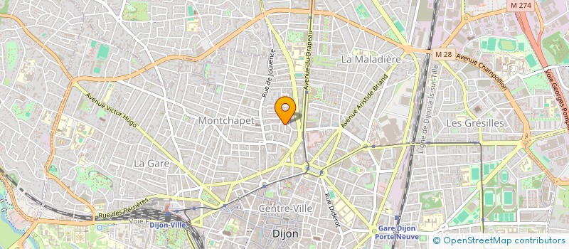 localisation de l'entreprise SOCIETE DIJONNAISE DE PREEMBALLAGE à DIJON